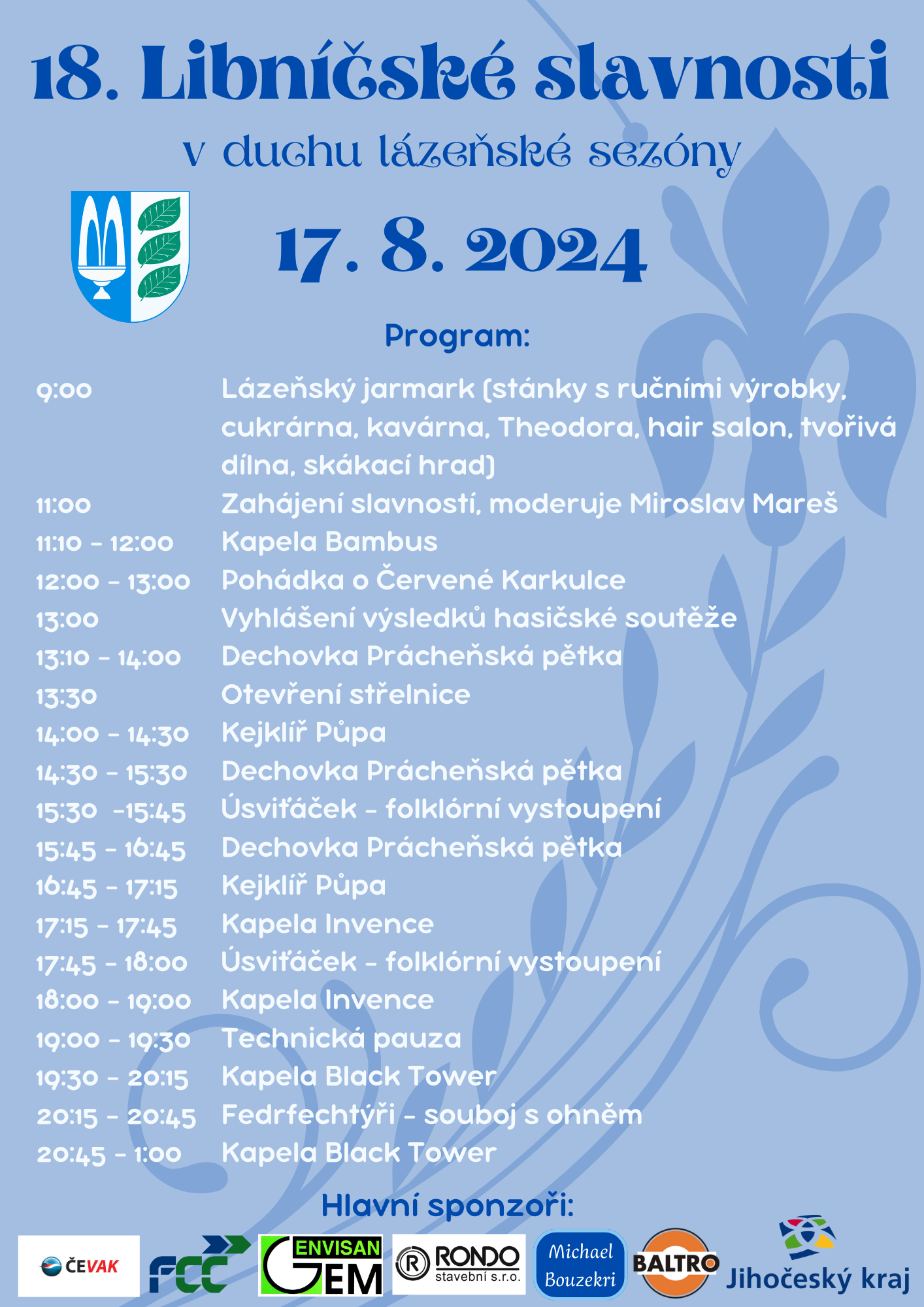 Pozvánka - Libničské slavnosti 17.8.2024